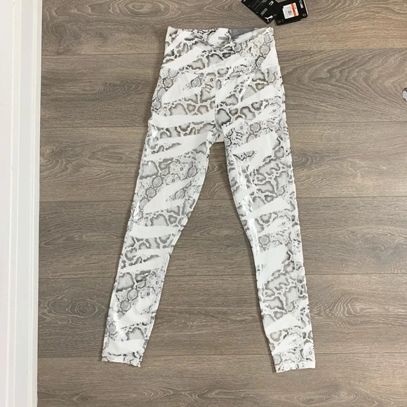 Puma Train Untamed High Waist 7/8 Tights Leggings Snakeskin Print Size XS - Picture 8 of 16